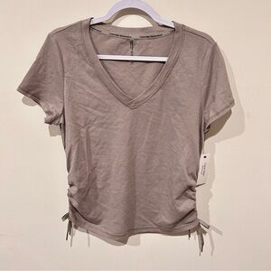 Textured Vneck top